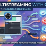 graphic that details how you can mutistream to different social media platforms